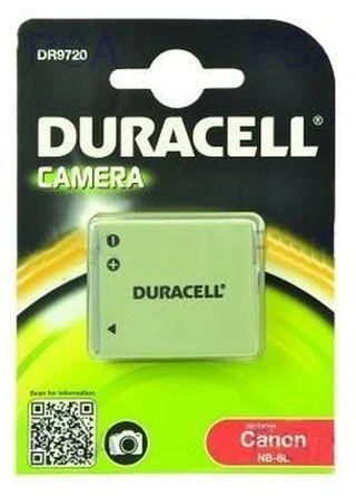 Duracell DR9720 kameros / vaizdo kameros su vaizdo magnetofonu baterija Ličio-jonų (Li-Ion) 1000 mAh