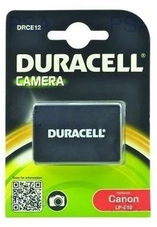Duracell DRCE12 kameros / vaizdo kameros su vaizdo magnetofonu baterija Ličio-jonų (Li-Ion) 750 mAh