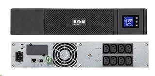 Eaton 5SC 1500I RACK2U „Line-Interactive“ 1500 VA 1050 W 8 AC išvestis(ys / čių)