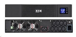 Eaton 5SC 3000I RT2U „Line-Interactive“ 3000 VA 2700 W 9 AC išvestis(ys / čių)