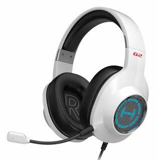 Ausinės Edifier | G2 II | su laidu | Over-Ear | Mikrofonas | Baltas
