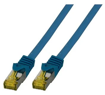 EFB tinklo kabelis Cat.6A, S/FTP, LSZH, mėlyna, 1,5 m (MK7001.1,5BL)