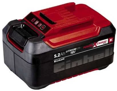 Akumuliatorius Einhell Lithium-Ion (Li-Ion) 5.2 Ah 18 V