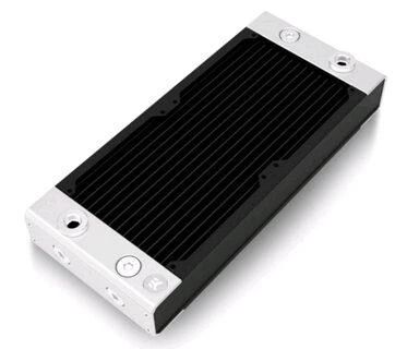 EK-Quantum Surface P240M X-Flow radiatorius su sidabriniais antgaliais