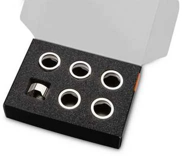 Ek Water Blocks EK Vanduo Blocks EK-Quantum Torque suspaudimo žiedai 6 vnt. HDC 16 - nikiel