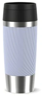 Emsa Terminis puodelis Kelioninis puodelis Classic Twist N2025600, 0.36l, 360° gėrimas, Quick-Press dangtelis, 4h šiltas, 8h šaltas