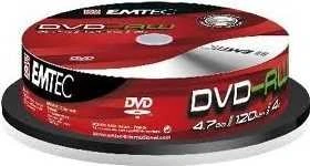 Emtec DVD-RW diskų rinkinys, 4.7 GB talpa