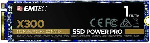 „Emtec SSD M2 NVMe PCIe 3 X300 1TB Power Pro“