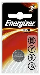 Energizer CR1620 3V ličio elementas pakuotėje