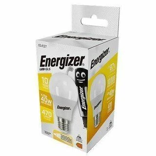 Energizer ENERGIZACINĖ LEMPUTĖ 5.5W / 40W E27 470LM ŠILTA SPALVA