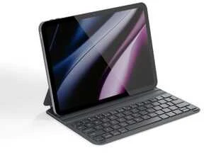 Epico „UltraBoard“ klaviatūra su foniniu apšvietimu ir EK30 dėklu | „Apple iPad 10,9“ (2022) / 11“ A16 | EN