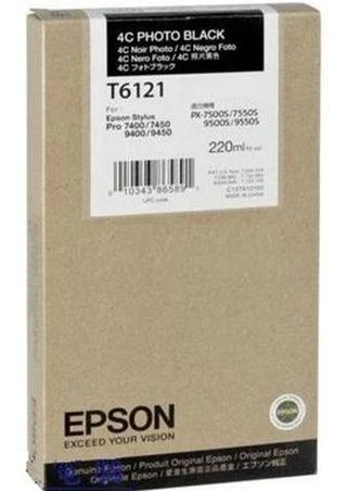 Epson T612100 | Ink cartrige | Photo Juodas