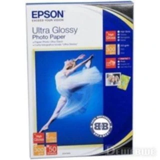 „Epson Ultra Glossy“ fotopopierius, 100 x 150 mm, 300g/m², 50 lapų