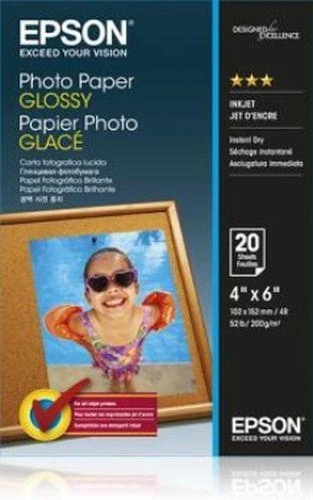 EPSON Photo Paper Glossy A4 20 lapų