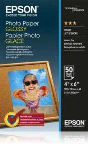 EPSON Photo Paper Glossy 10x15cm 50 sh