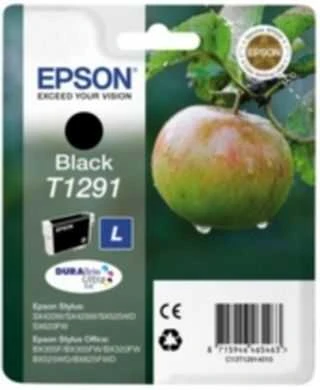 Epson Ink Cartridge T1291 BK Inkjet, Juodas
