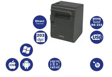 Spausdintuvas Epson TM-L90 (412) SER ĮMONTUOTAS USB - EDG PS