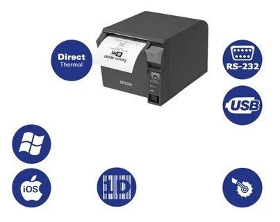 Etikečių spausdintuvas Epson TM-T70II (025A0)
