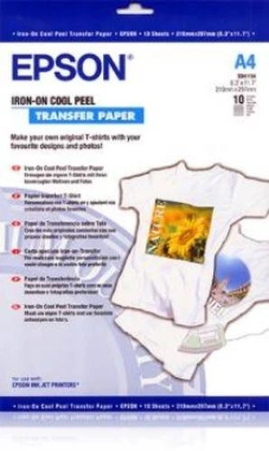 Epson Supplies Central Epson Papier/ Iron A4 10ark