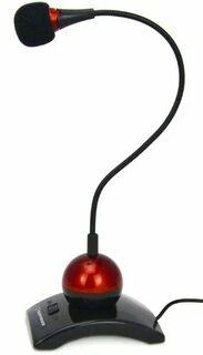 Esperanza EH130 microphone PC microphone Juodas,Raudona