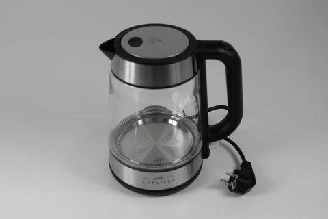 ETA | Virdulys | ETA615390000 | Standard | 2200 W | 1.7 L | Glass | 360° rotational base | Juodas/Stainless Steel