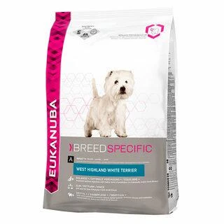 Eukanuba West Highland Terrier Adult (vištiena) 2,5kg