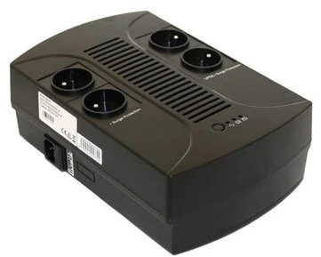 EUROCASE UPS EA200PLUS EVO2 850VA interaktyvi linija, 4x CZ zásuvka, RJ11, USB duomenys