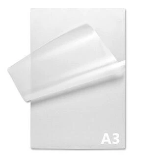 „EuroSupplies“ laminavimo folija A3, 80 mikronų, blizgi