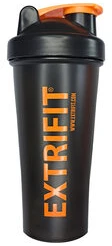 Šakotuvas Extrifit Shaker 600 ml juodas, oranžinis logo
