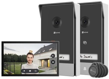 EZVIZ Telefonspynės kompl. CS-HP7 (3MP, 1 ekranas, 2 telefonspynės) (Ekspozicinė prekė)