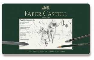 Faber-Castell FABER-CASTELL Set Pitt Graphite groß Metalletui