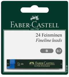 Faber-Castell Faber-Castell 122298 wkład do długopisu B Juodas