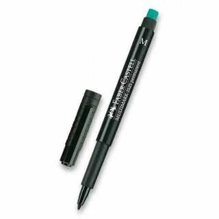 Žymeklis permanentinis Faber-Castell 1525 M, 1.0 mm, juodas 1213-041
