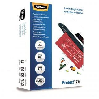 Fellowes A4 blizgus 175 mikronų laminavimo maišelis - 100 pak