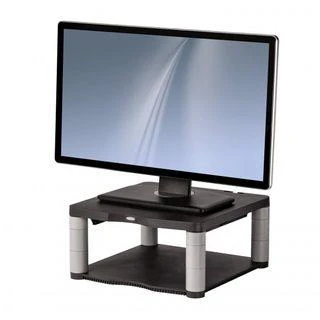 Laikiklis Fellowes Monitoriaus stovas kolegos Premium, Juoda/grafitas