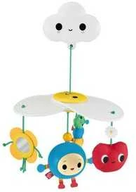 Fisher Price gėlių karuselė su kabančiais veikėjais