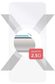 Fixed Fiksuota ekrano apsauga | Samsung | Galaxy S24 FE | Grūdintas stiklas | Skaidrus | 2.5