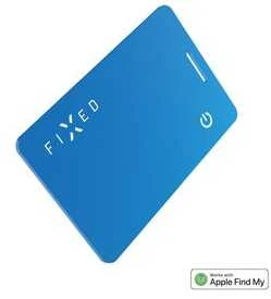 Smart tracker FIXED Tag Card 2 su funkcija Find My, belaidės ładowanie, mėlyna