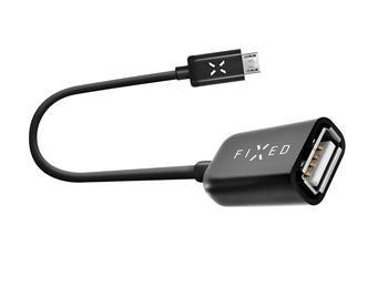 Fixed Fiksuotas OTG USB-C/USB-A, USB 2.0, 20 cm, juoda