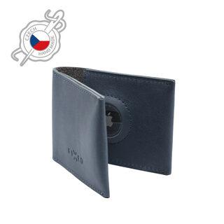 FIXED Mini Smart Wallet for AirTag – piniginė su vieta AirTag – mėlyna
