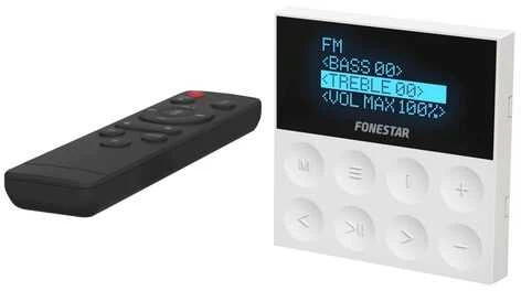 Fonestar KS-AMP - Mini sieninis stiprintuvas su BT/USB/FM