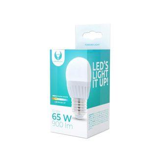 TelForceone LED lemputė E27 G45 10W 230V 3000K 900lm keramikinė Forever Light
