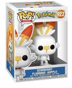 FUNKO POP! Vinilinė figūrėlė: Pokemon - Scorbunny, 11,4 cm