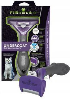 FURminator šukos trumpaplaukėms vidutinių/didelių veislių katėms, sveriančioms nuo 4,5 kg.