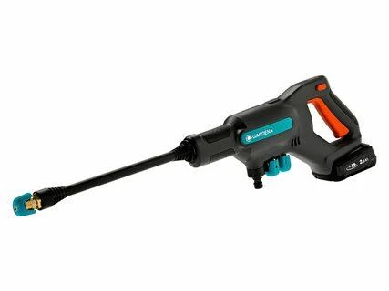 Gardena Vidutinio slėgio akumuliatorinė plovykla „AquaClean 24 / 18V P4A“, paruošta naudoti, 14800-20