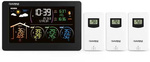 Garni Technology GARNI 580 Line - Orų stotis su 3 belaidžiais jutikliais