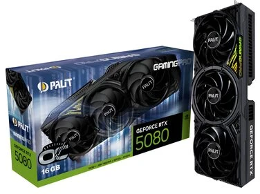 Palit GeForce RTX 5080 GamingPro OC V1 NVIDIA 16 GB GDDR7 vaizdo plokštė