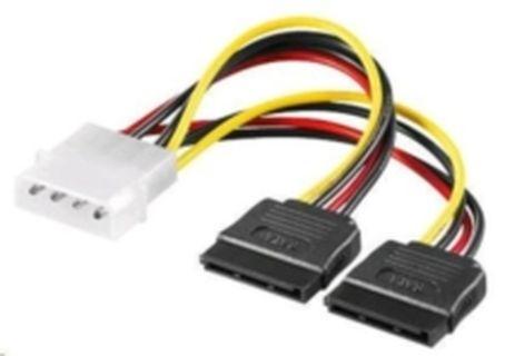 GEMBIRD CC-SATA-PSY Gembird 2 Serial ATA 15 cm maitinimo laidas