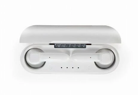 GEMBIRD Bluetooth TWS ausinės Vienna blizgios baltos