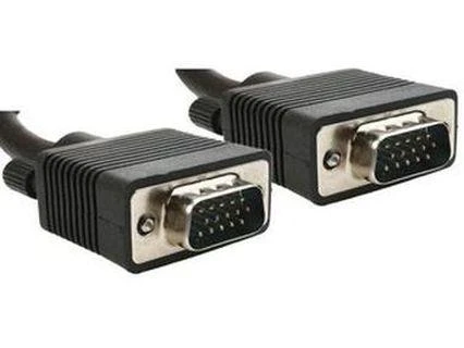 „Gembird CC-PPVGA-10M-B Premium VGA HD15M/HD15M“ dvigubai ekranuotas su 2 ferito šerdimis, 10M | Cablexpert